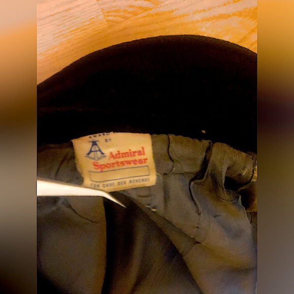 RARE!! VERY VINTAGE!! HEAVYWEIGHT LETTERMAN’s JACKET/COAT!!! - Picture 7 of 8